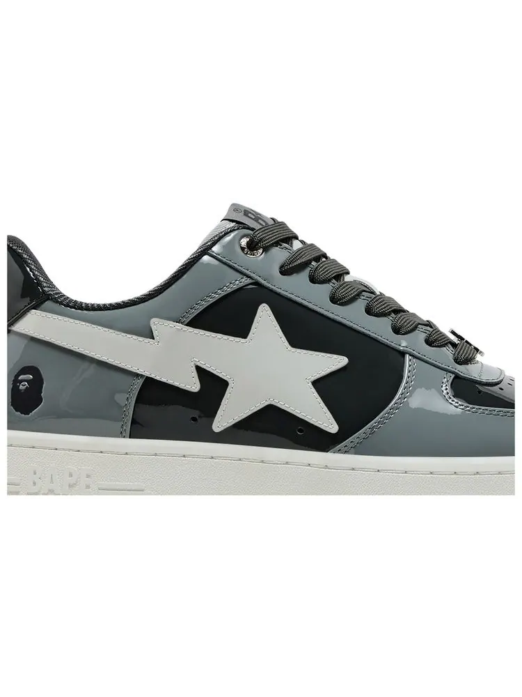 Кроссовки BAPE Bapesta #1 M1 'Grey' — изображение 2 из 8, серый