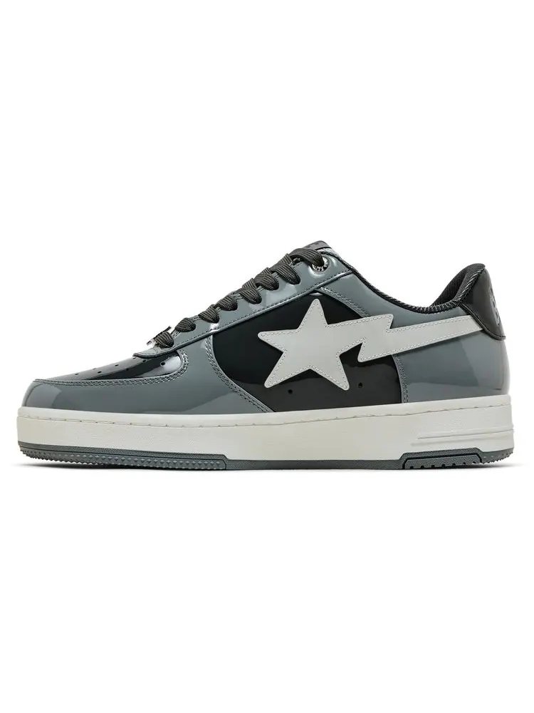 Кроссовки BAPE Bapesta #1 M1 'Grey' — изображение 3 из 8, серый