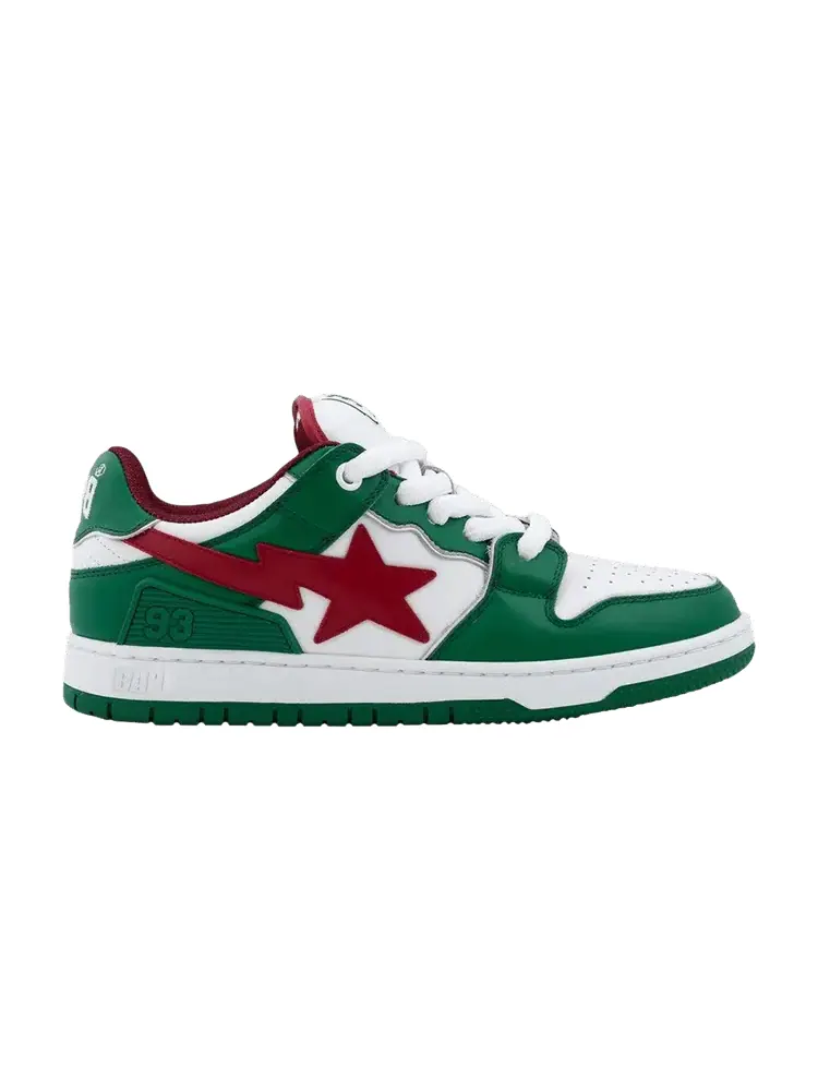 Кроссовки BAPE Sk8 Sta #1 M2 — изображение 1 из 1, зеленый