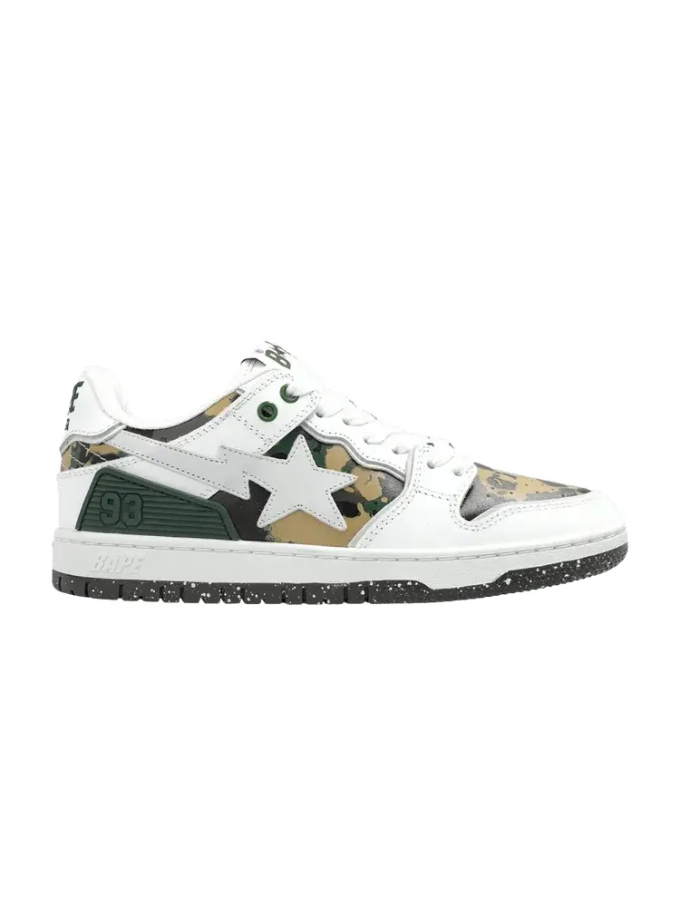 Кроссовки Sk8 Sta #2 M1 'White Green Camo' — изображение 1 из 1, белый зеленый