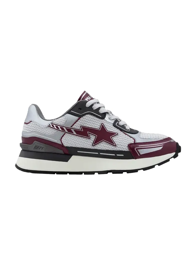 Кроссовки BAPE Cross Sta #1 M1 — изображение 1 из 1, бордовый