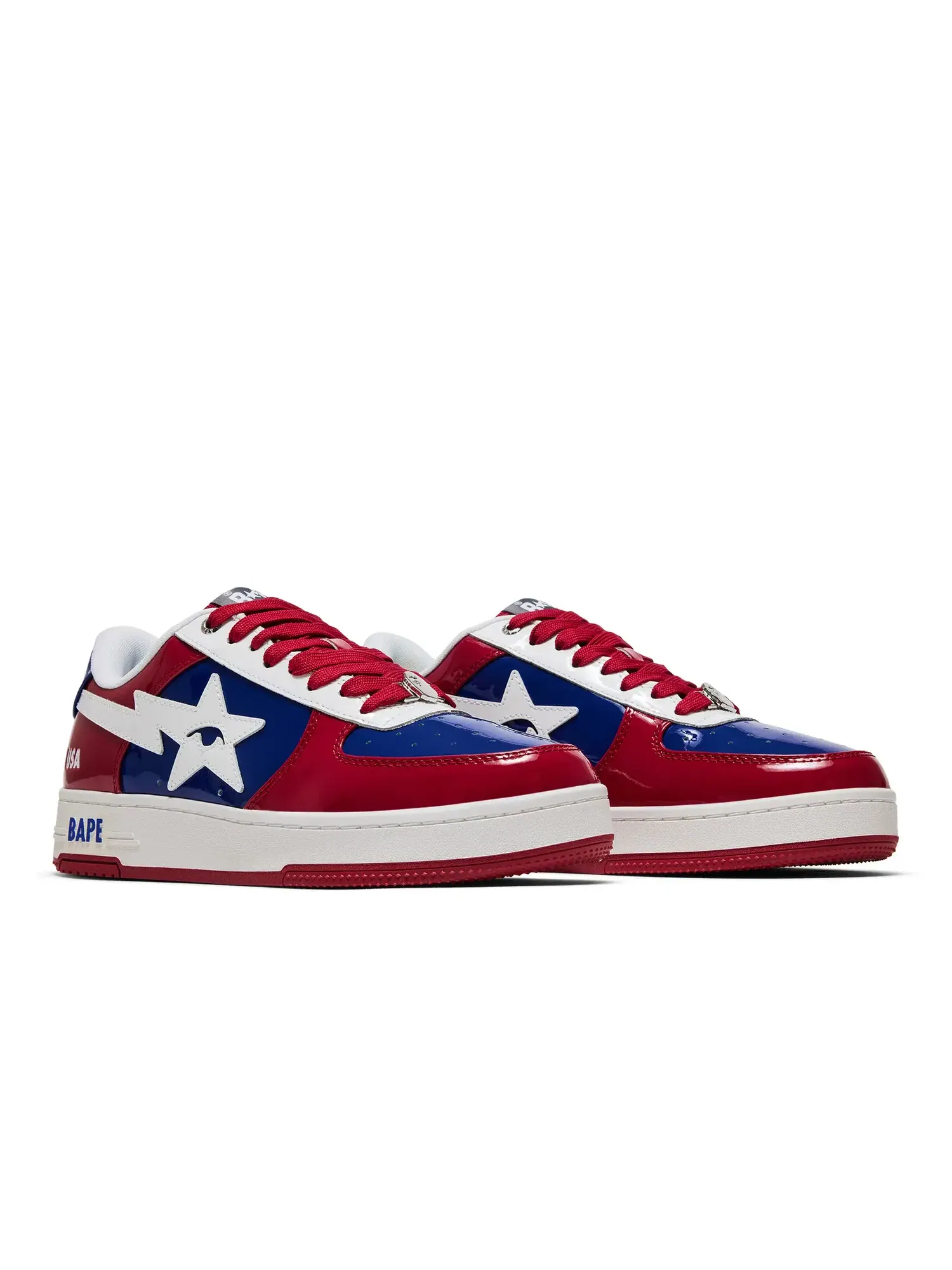 Кроссовки KidSuper x Bape Sta — изображение 8 из 8, красный/белый/синий
