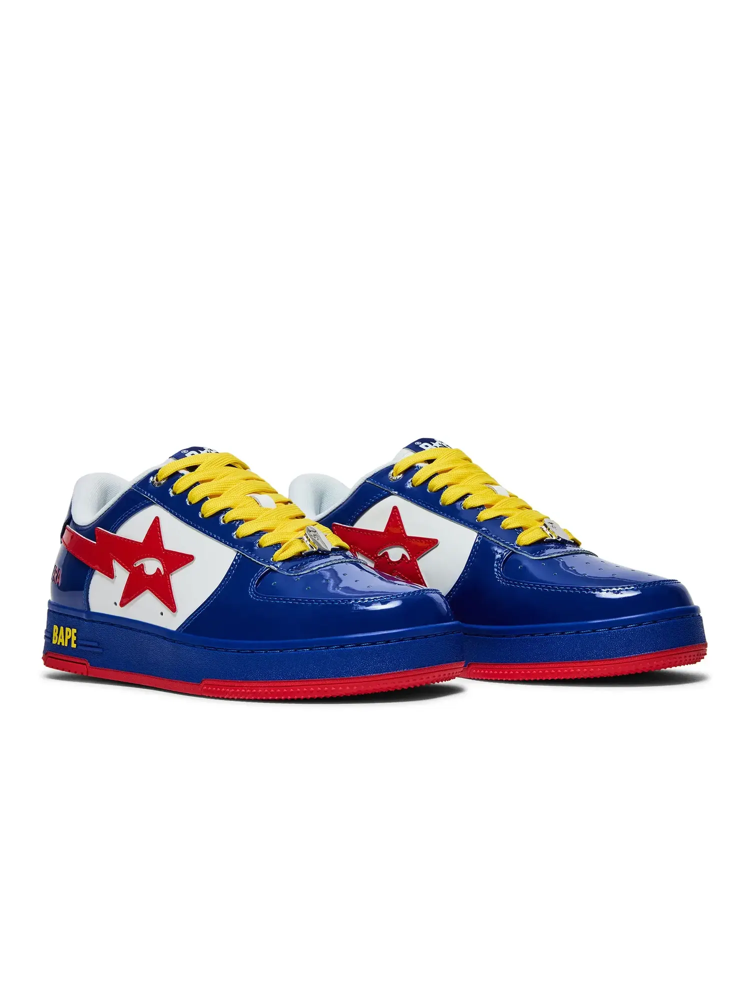 Кроссовки KidSuper x Bape Sta — изображение 8 из 8, синий/белый/желтый