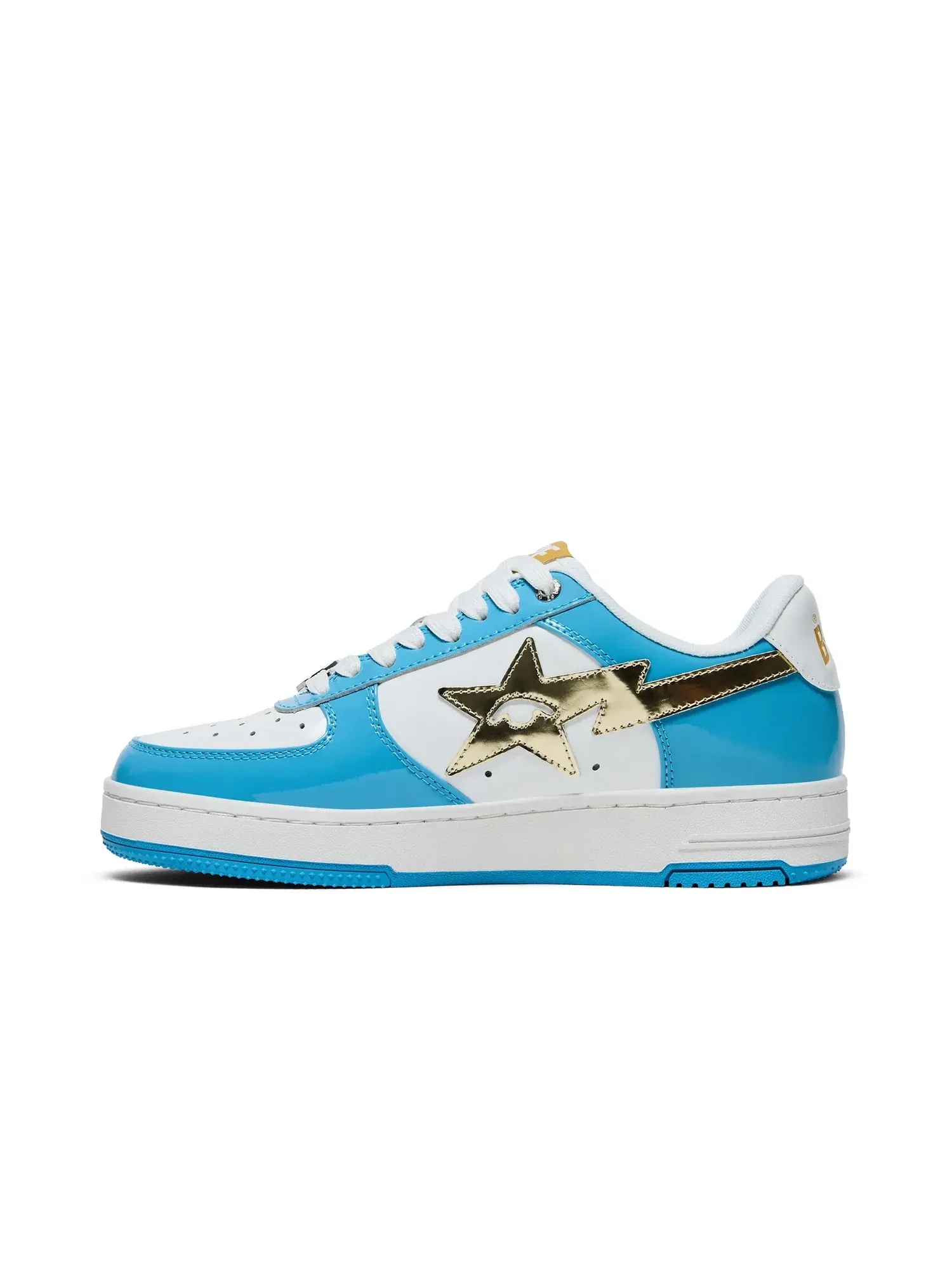 Кроссовки KidSuper x Bape Sta — изображение 3 из 8, синий/белый/золотистый