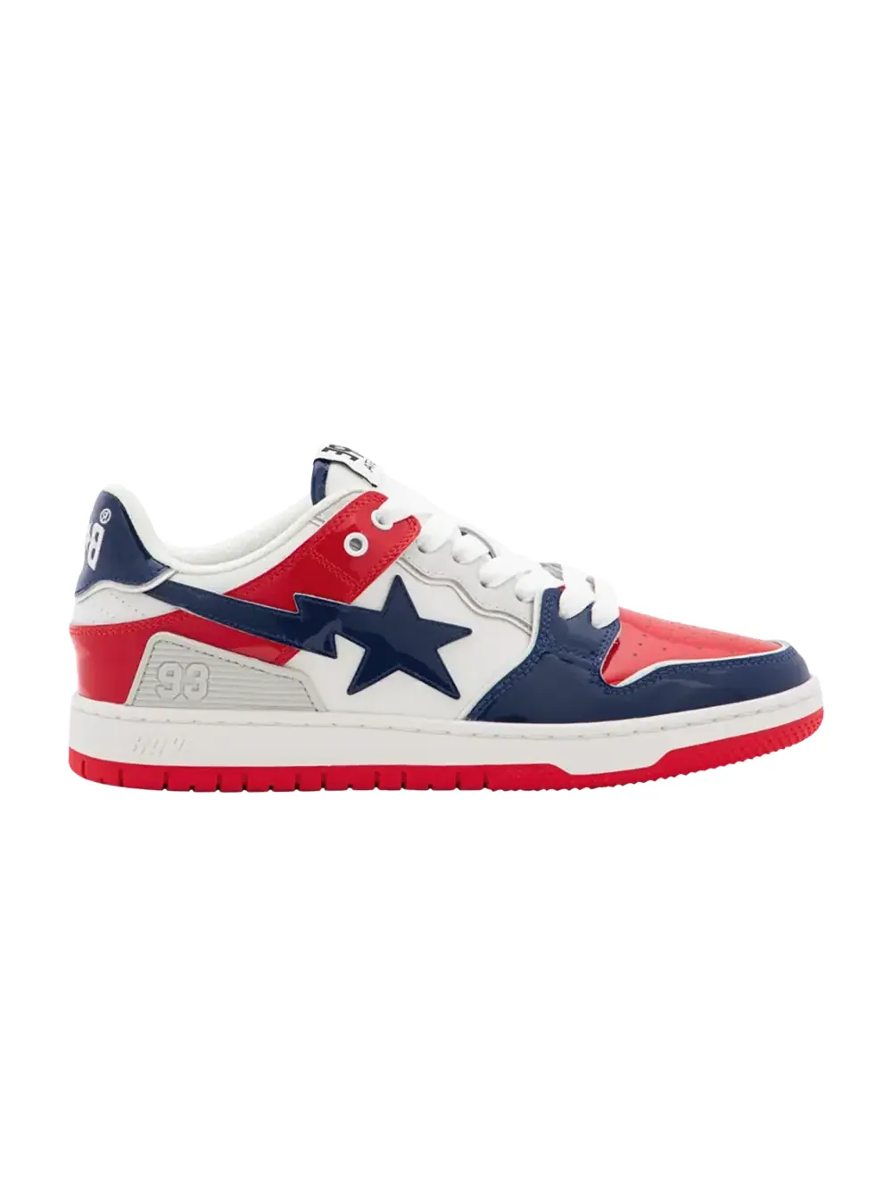 Кроссовки BAPE Sk8 Sta #2 M2 Red