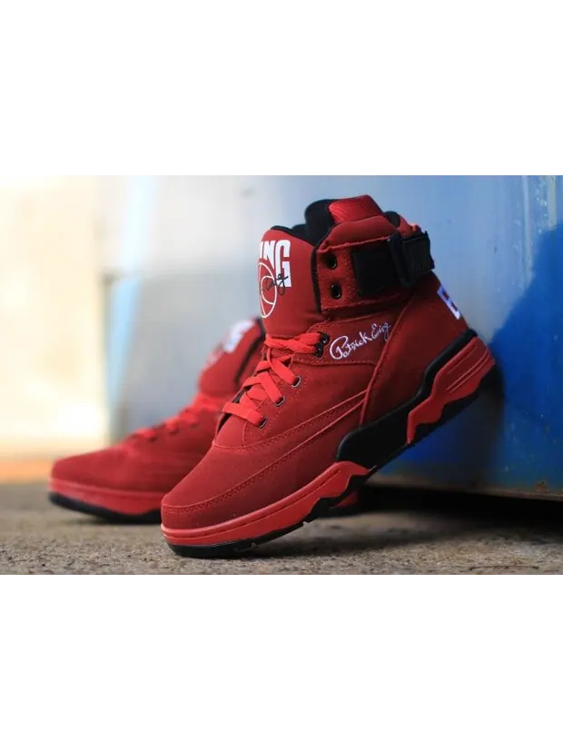 Кроссовки Ewing 33 Hi 'Red Black White' — изображение 2 из 4, красный