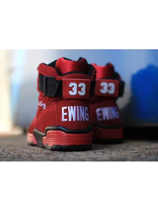 Кроссовки Ewing 33 Hi 'Red Black White' — изображение 3 из 4, красный