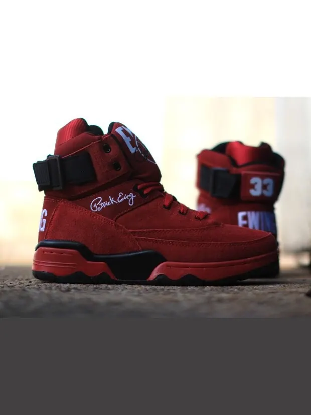 Кроссовки Ewing 33 Hi 'Red Black White' — изображение 4 из 4, красный