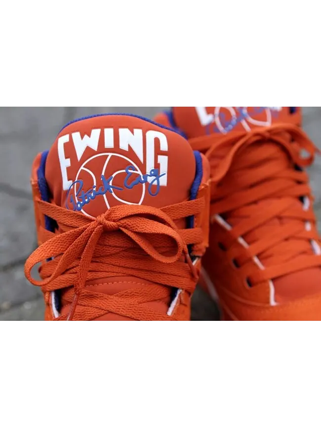 Кроссовки Ewing 33 Hi 'Orange Suede' — изображение 3 из 4, оранжевый