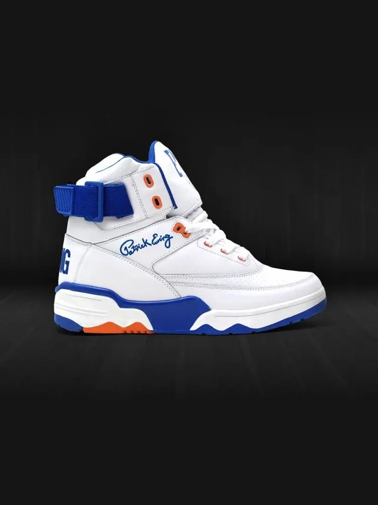 Кроссовки Ewing 33 Hi 'White Royal Orange' — изображение 2 из 3, белый