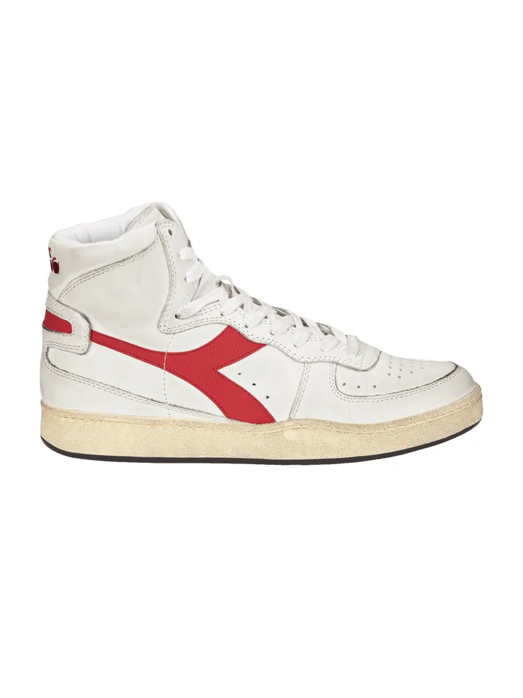 Кроссовки Diadora Mi Basket Used 'White Garnet' — изображение 1 из 1, белый