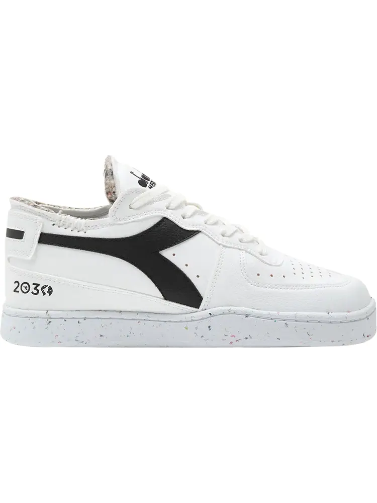 Кроссовки Mi Basket Row Cut 2030 White Black — изображение 1 из 1, белый