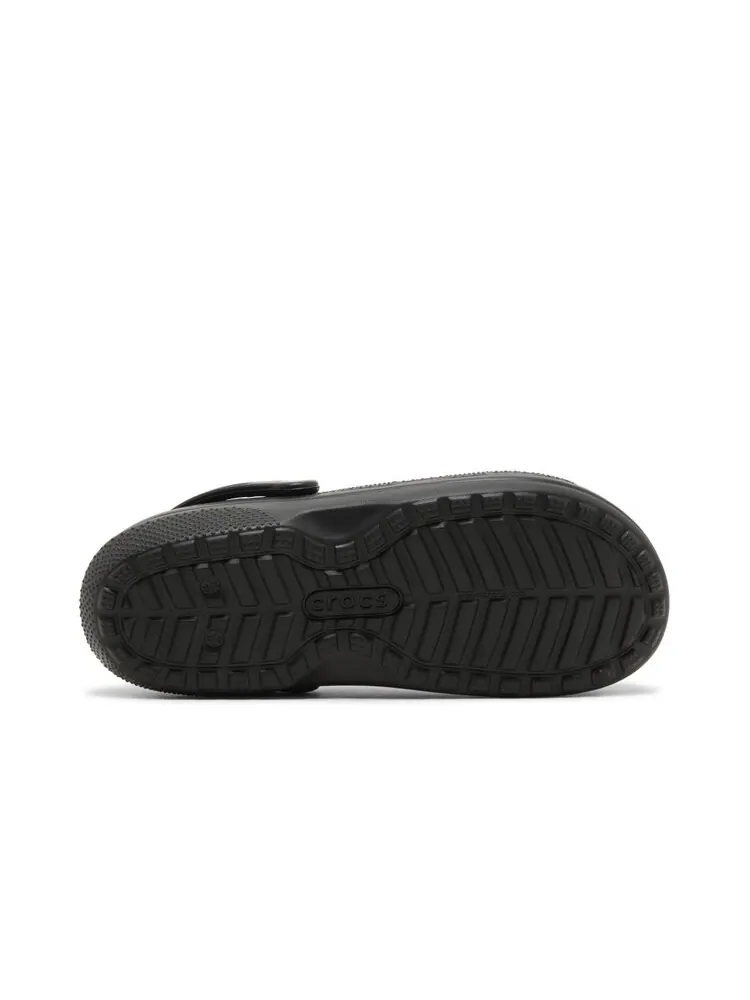 Кроссовки Crocs Classic Lined Clog — изображение 4 из 4, черный