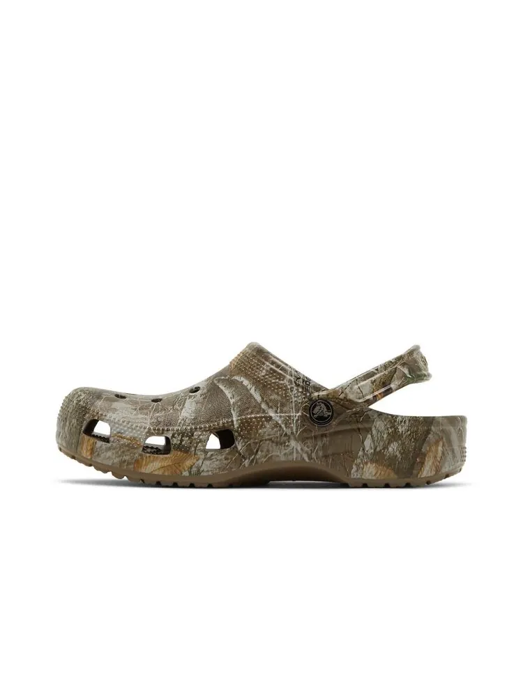 Кроссовки Crocs Realtree x Classic Clog Edge Camo - Walnut — изображение 3 из 6, ореховый