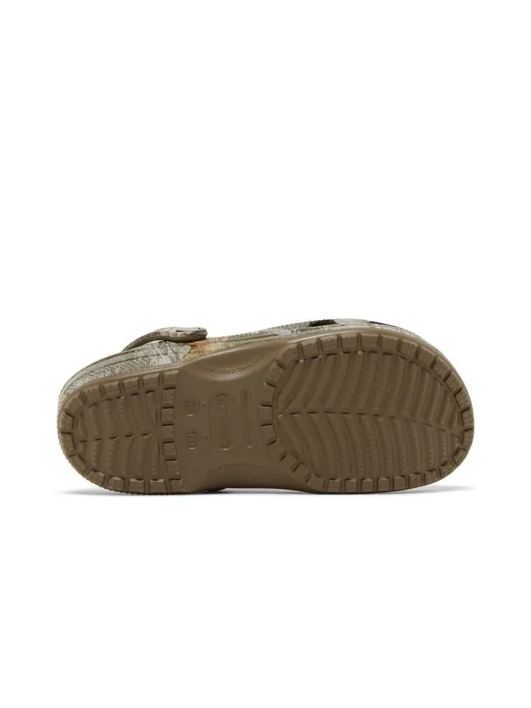 Кроссовки Crocs Realtree x Classic Clog Edge Camo - Walnut — изображение 4 из 6, ореховый