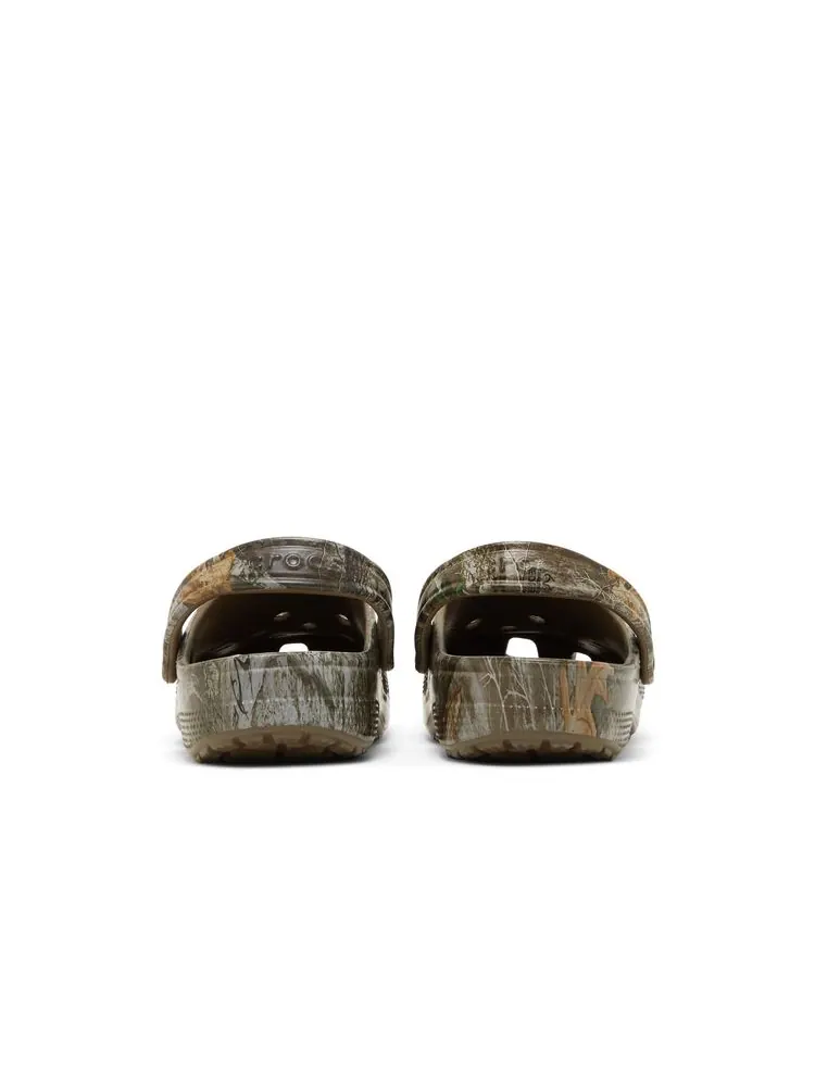 Кроссовки Crocs Realtree x Classic Clog Edge Camo - Walnut — изображение 6 из 6, ореховый