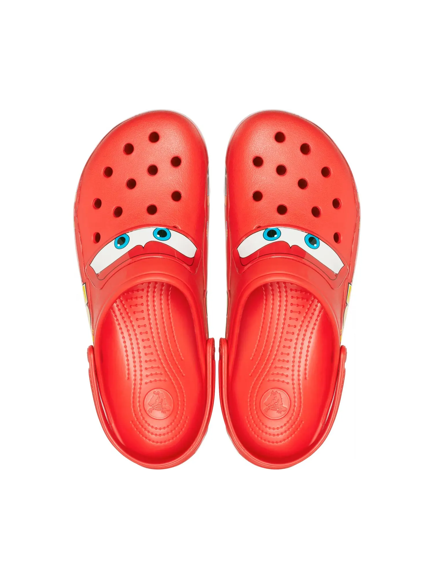 Сабо Crocs Classic Clog «Тачки» Молния Маккуин — изображение 3 из 7, красный