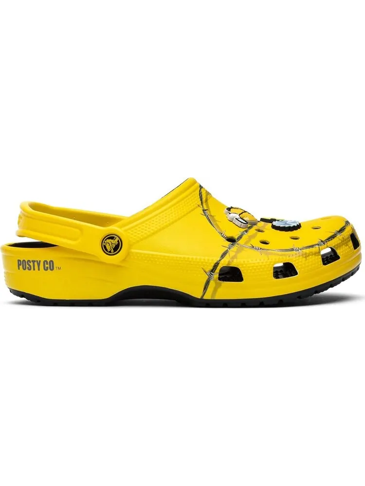 Кроссовки Post Malone x Clog Barbed Wire — изображение 1 из 8, желтый