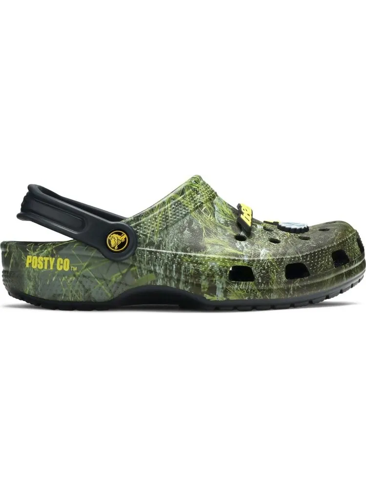 Кроссовки Post Malone x Clog Postyco Green Australia Exclusive — изображение 1 из 8, зеленый