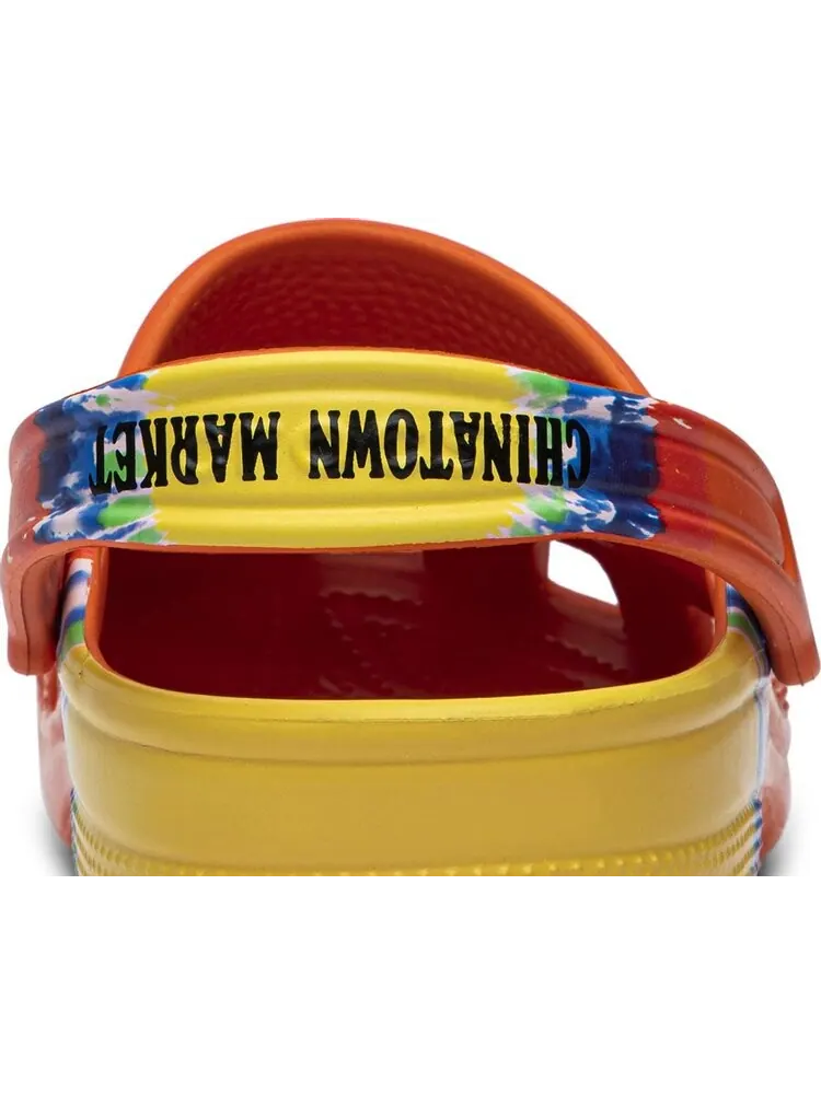 Кроссовки Chinatown Market x Clog Tie Dye Smiley — изображение 7 из 8, мульти