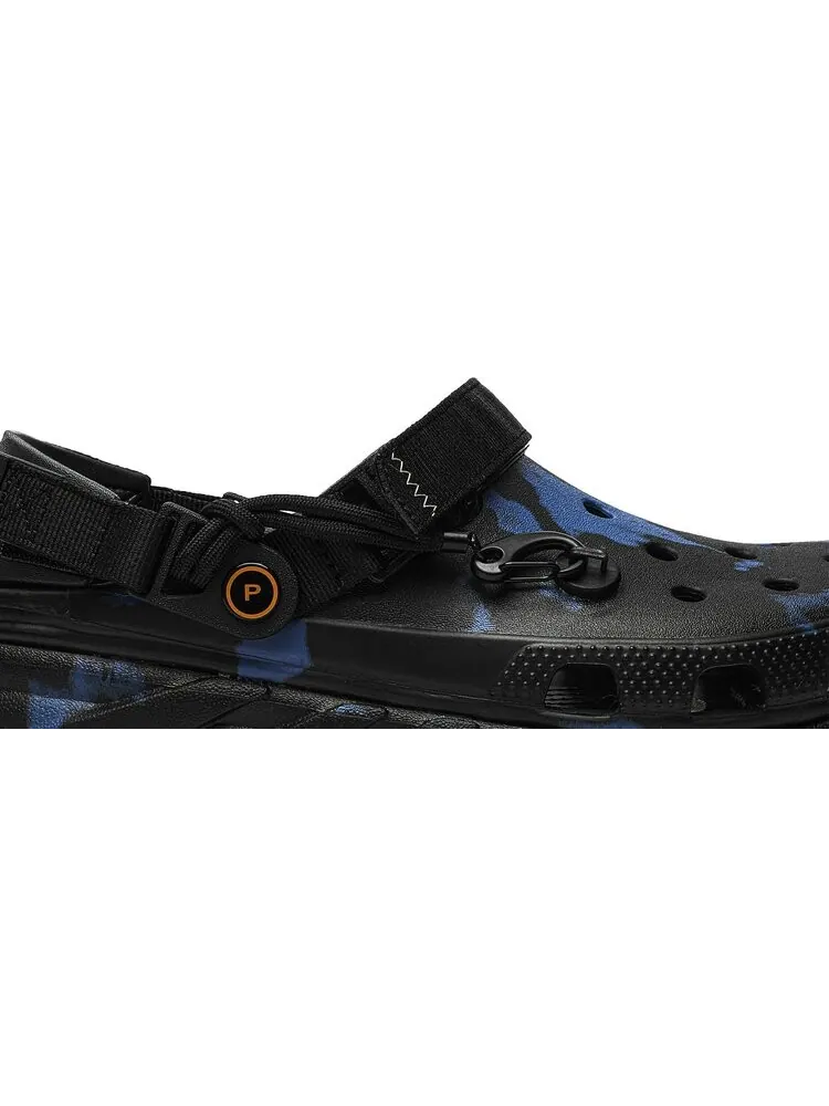 Кроссовки Post Malone x Duet Max Clog Blue Camo — изображение 2 из 8, черный