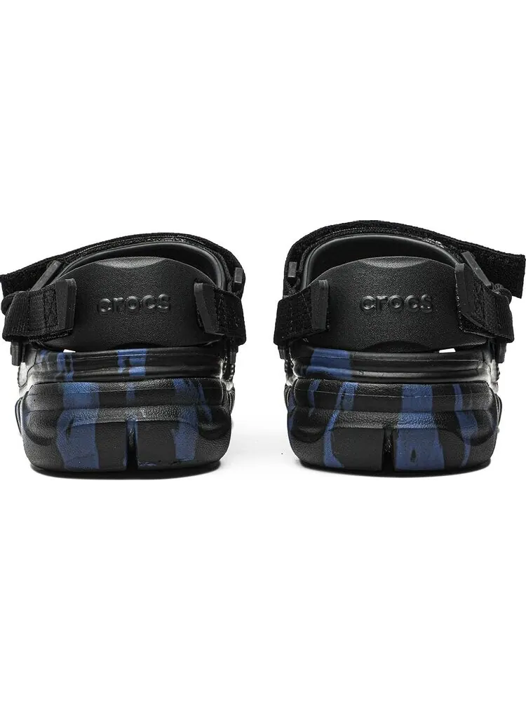 Кроссовки Post Malone x Duet Max Clog Blue Camo — изображение 6 из 8, черный