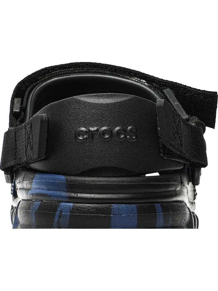 Кроссовки Post Malone x Duet Max Clog Blue Camo — изображение 7 из 8, черный
