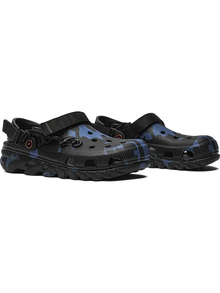 Кроссовки Post Malone x Duet Max Clog Blue Camo — изображение 8 из 8, черный