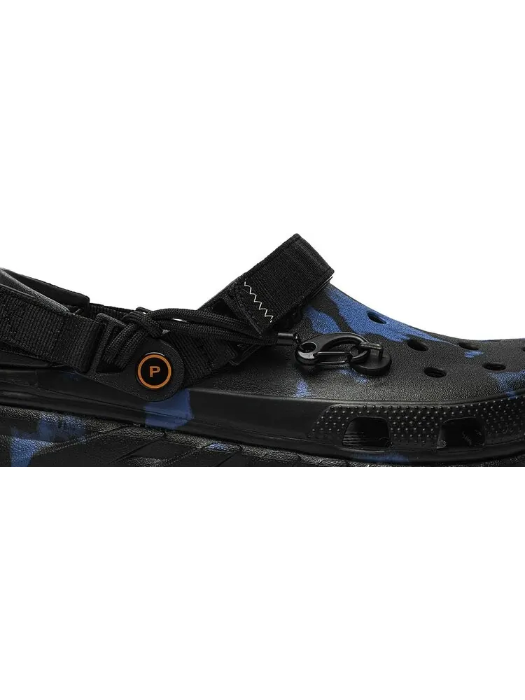 Кроссовки Post Malone x Duet Max Clog Blue Camo — изображение 2 из 8, черный