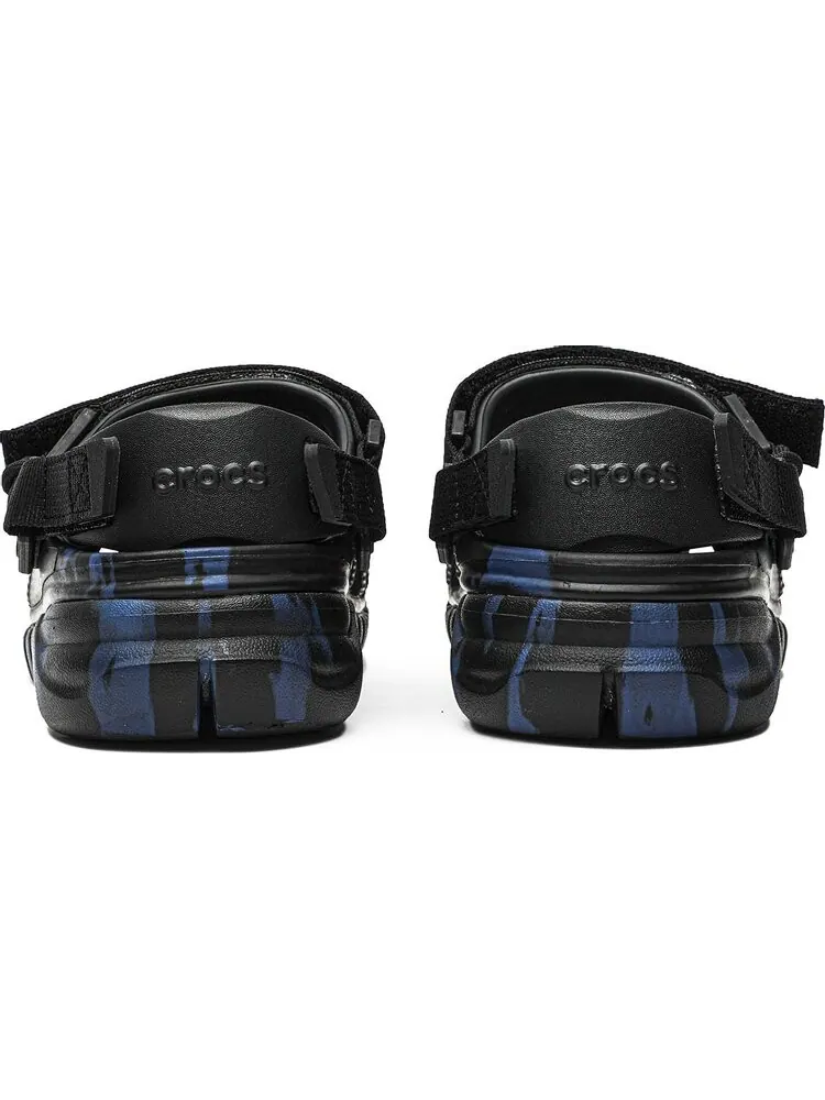 Кроссовки Post Malone x Duet Max Clog Blue Camo — изображение 6 из 8, черный