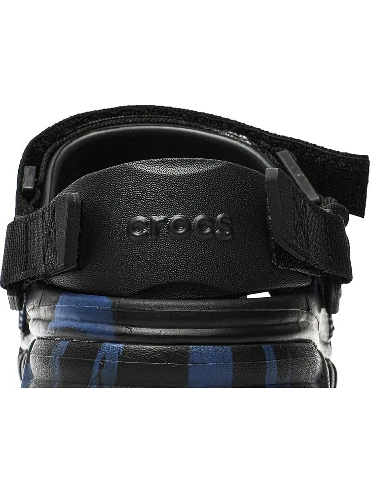 Кроссовки Post Malone x Duet Max Clog Blue Camo — изображение 7 из 8, черный