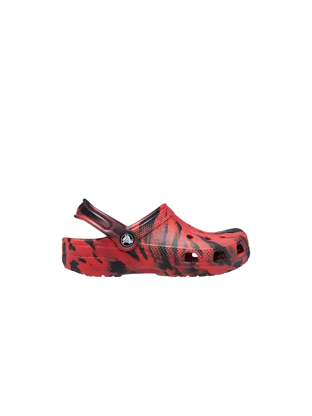 Детские классические сабо Crocs — изображение 1 из 1, красный/черный