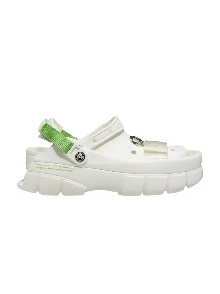 Сабо Sankuanz x Clog 'White Green'