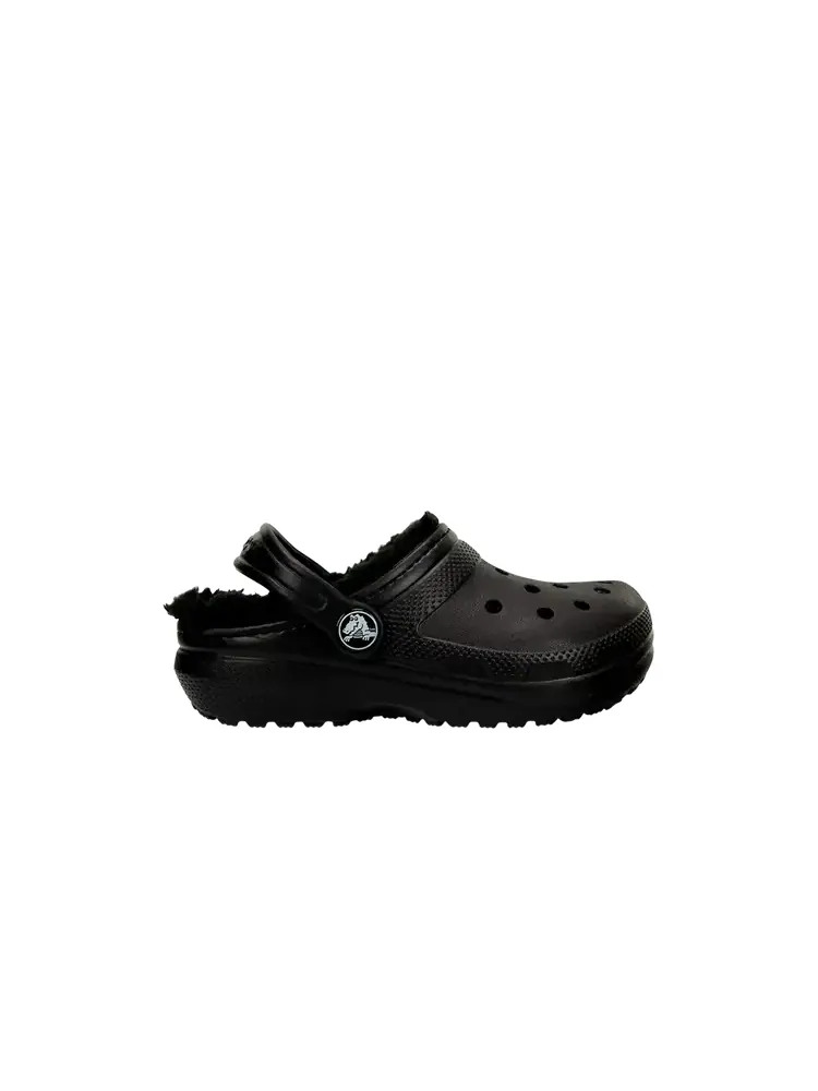 Сабо Crocs Classic Lined Clog Toddler — изображение 1 из 1, черный