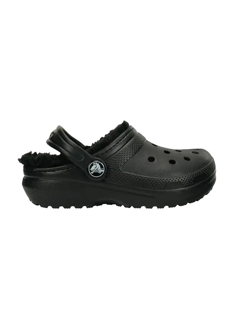 Сабо Crocs Classic Lined Clog Kids — изображение 1 из 1, черный