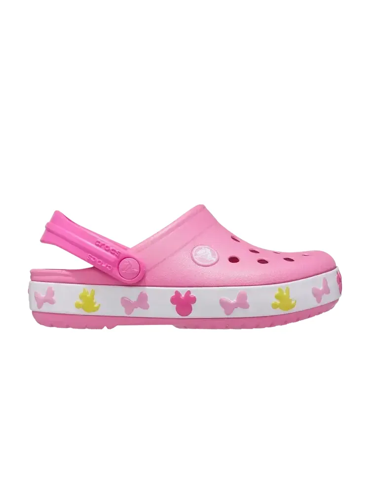 Детские классические сабо Disney x Crocs 'Fun Lab Mickey Lights - Pink Lemonade'