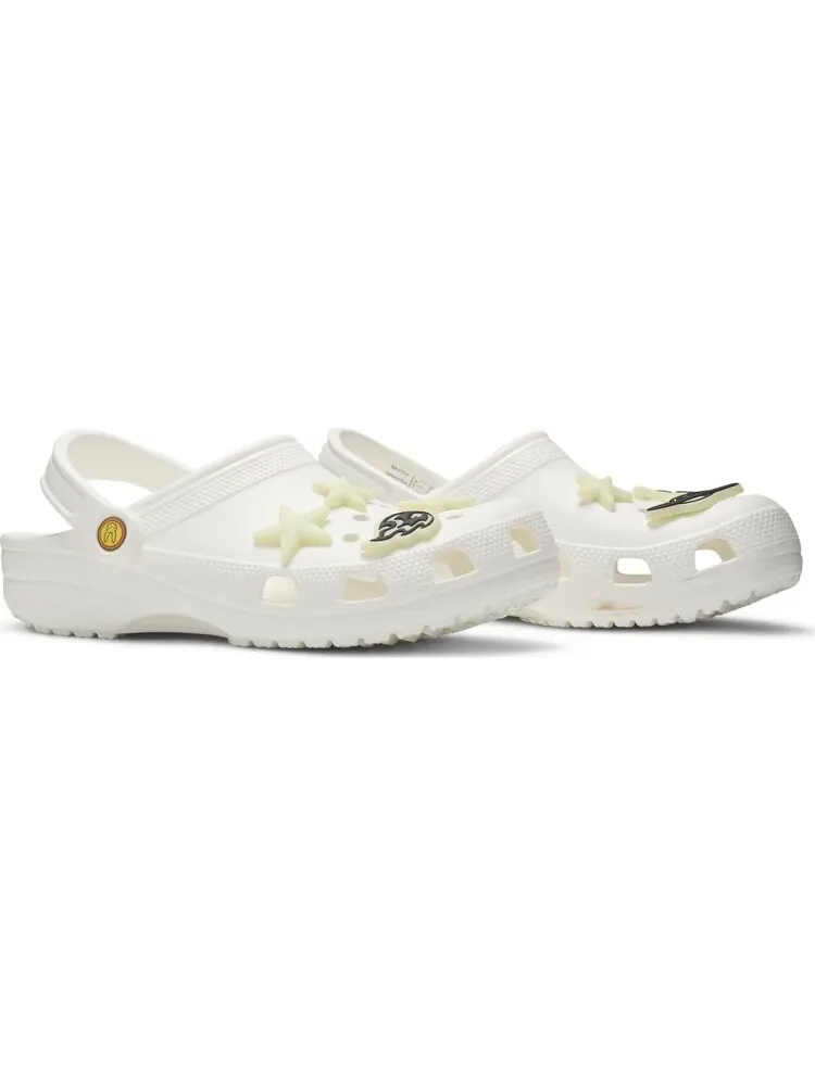 Кроссовки Bad Bunny x Classic Clog Glow In The Dark — изображение 8 из 8, белый