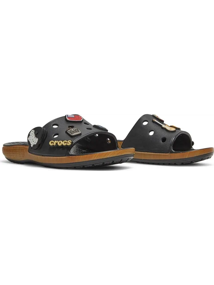 Сандалии Luke Combs x Classic Bootlegger Slide Black — изображение 8 из 8, черный