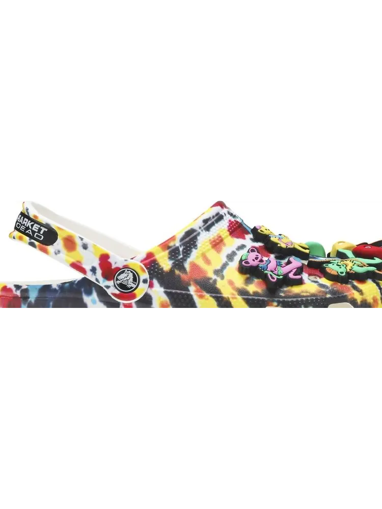 Кроссовки Grateful Dead x Chinatown Market x Clog Tie Dye — изображение 2 из 8, мульти