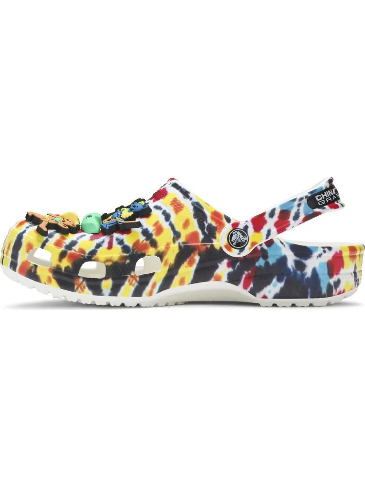 Кроссовки Grateful Dead x Chinatown Market x Clog Tie Dye — изображение 3 из 8, мульти