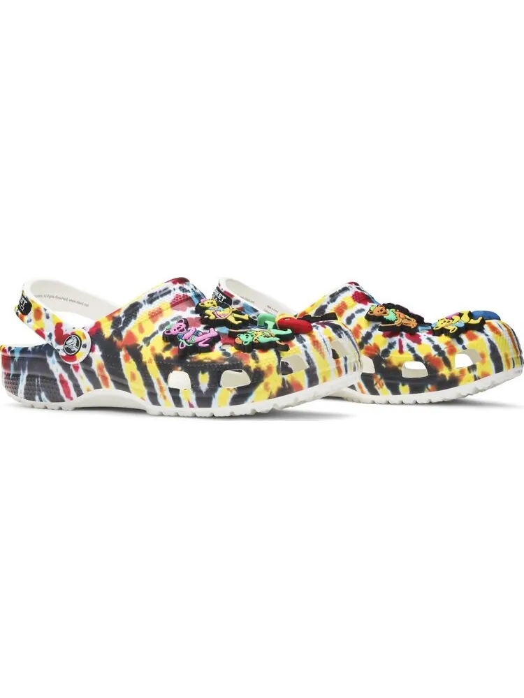 Кроссовки Grateful Dead x Chinatown Market x Clog Tie Dye — изображение 8 из 8, мульти