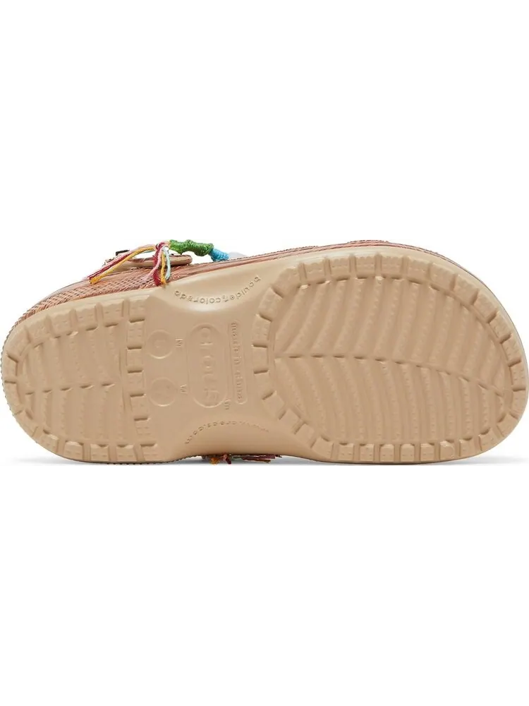 Кроссовки SZA x Wmns Classic Clog Woodgrain — изображение 4 из 8, коричневый