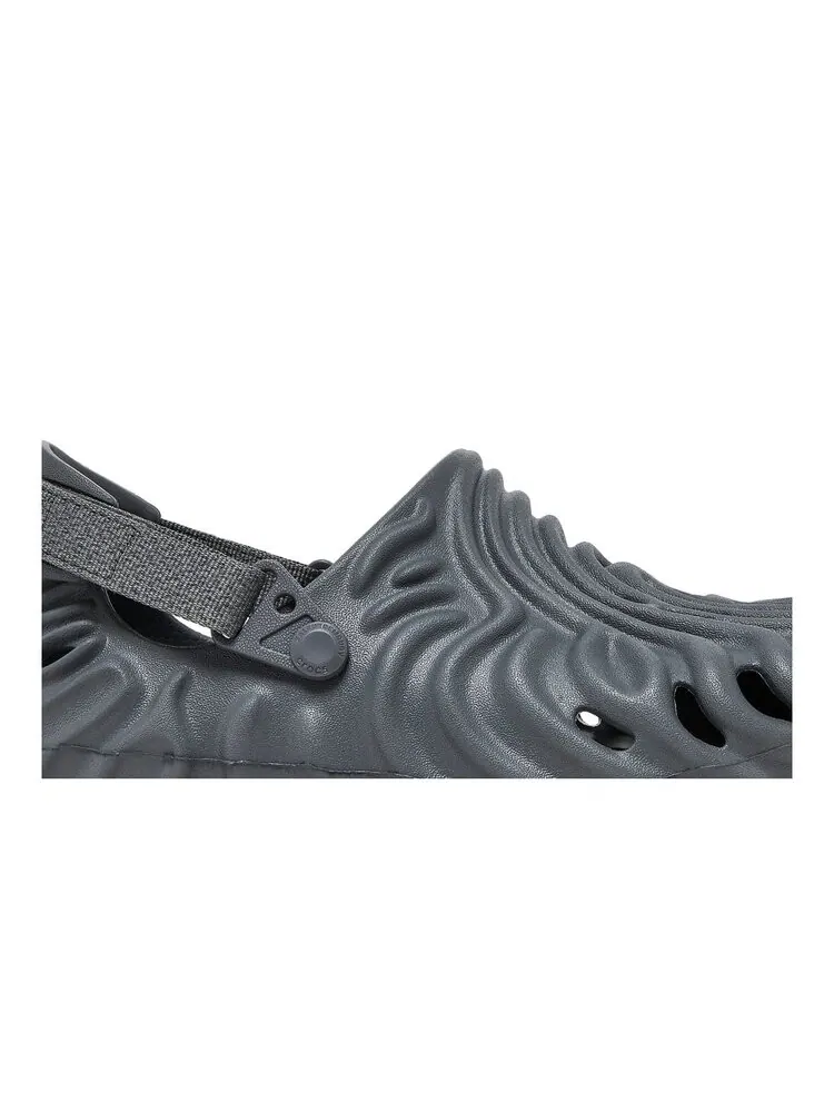 Кроссовки Crocs Salehe Bembury x Pollex Clog 'Niagra' — изображение 2 из 4, серый