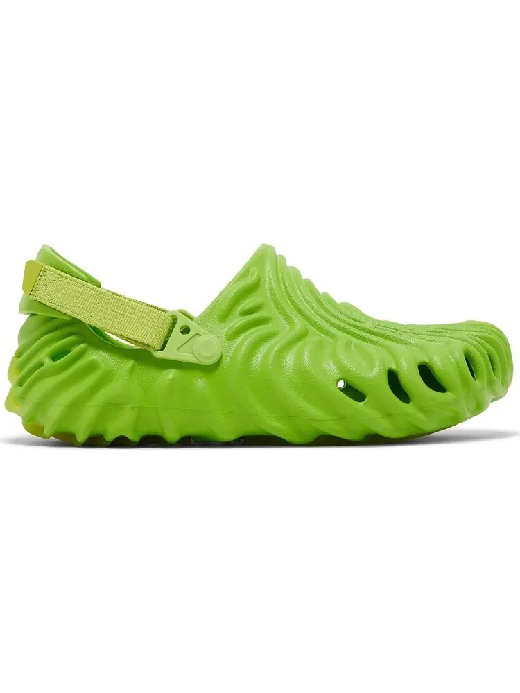 Кроссовки Salehe Bembury x Pollex Clog Crocodile — изображение 1 из 8, зеленый