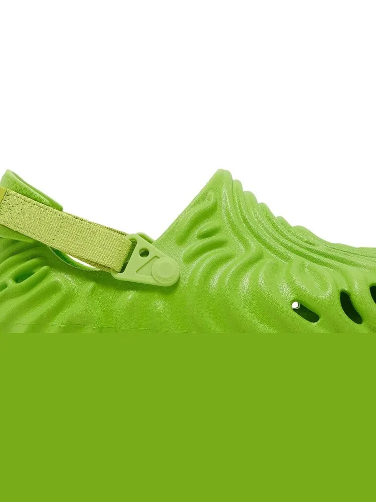 Кроссовки Salehe Bembury x Pollex Clog Crocodile — изображение 2 из 8, зеленый