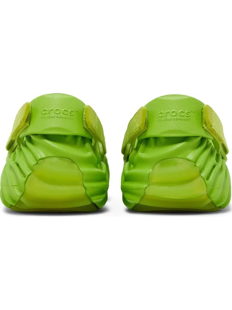 Кроссовки Salehe Bembury x Pollex Clog Crocodile — изображение 6 из 8, зеленый