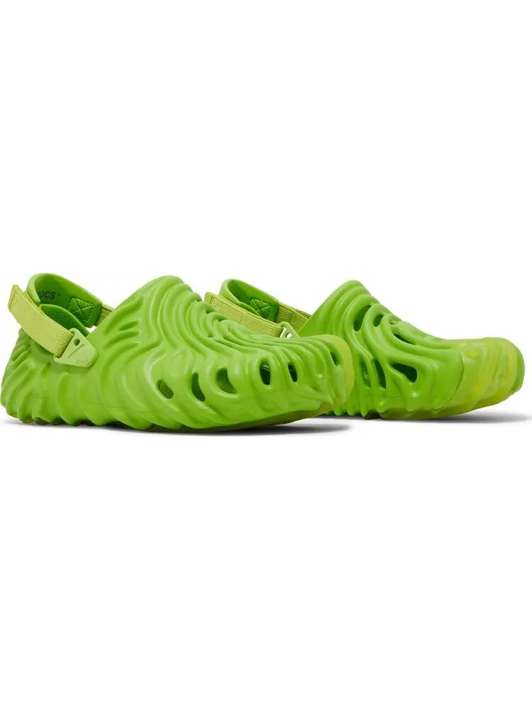 Кроссовки Salehe Bembury x Pollex Clog Crocodile — изображение 8 из 8, зеленый