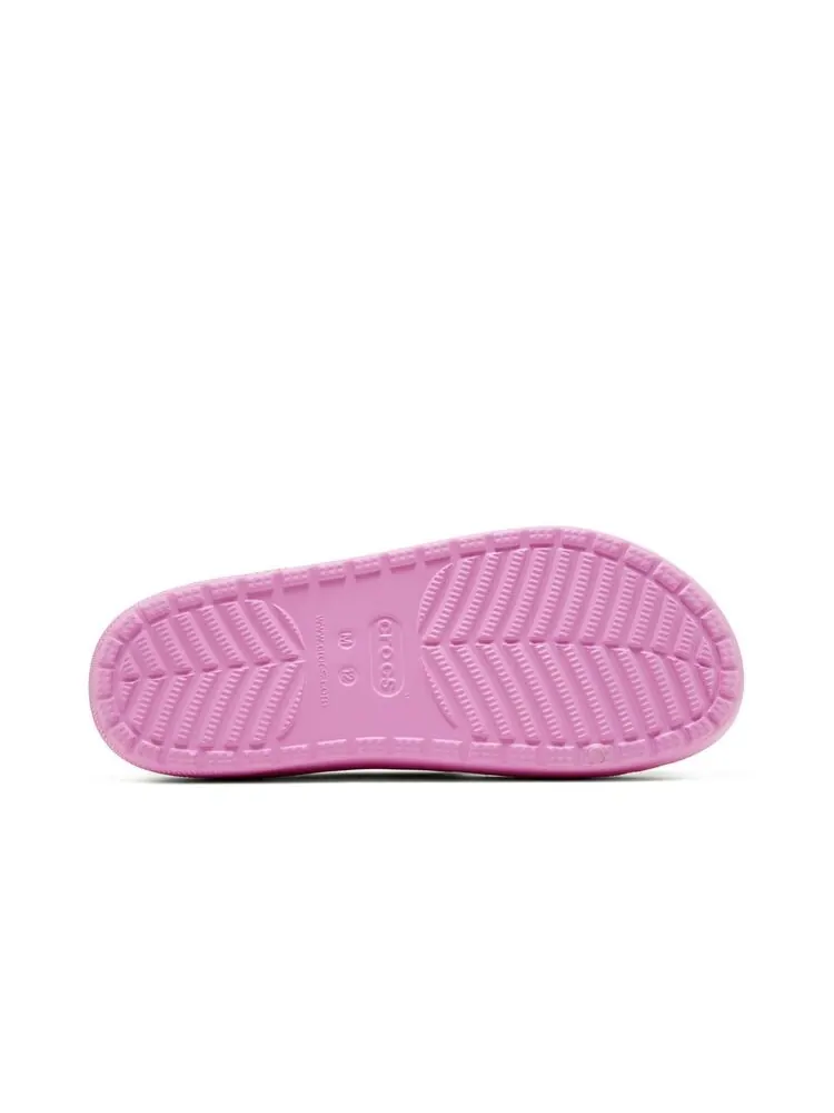 Сандалии Crocs Saweetie x Classic Cozzzy Sandal Taffy Pink — изображение 4 из 6, розовый
