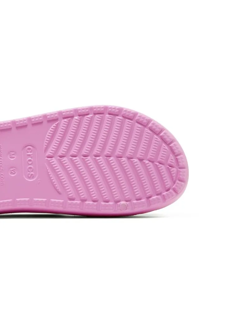 Сандалии Crocs Saweetie x Classic Cozzzy Sandal Taffy Pink — изображение 5 из 6, розовый