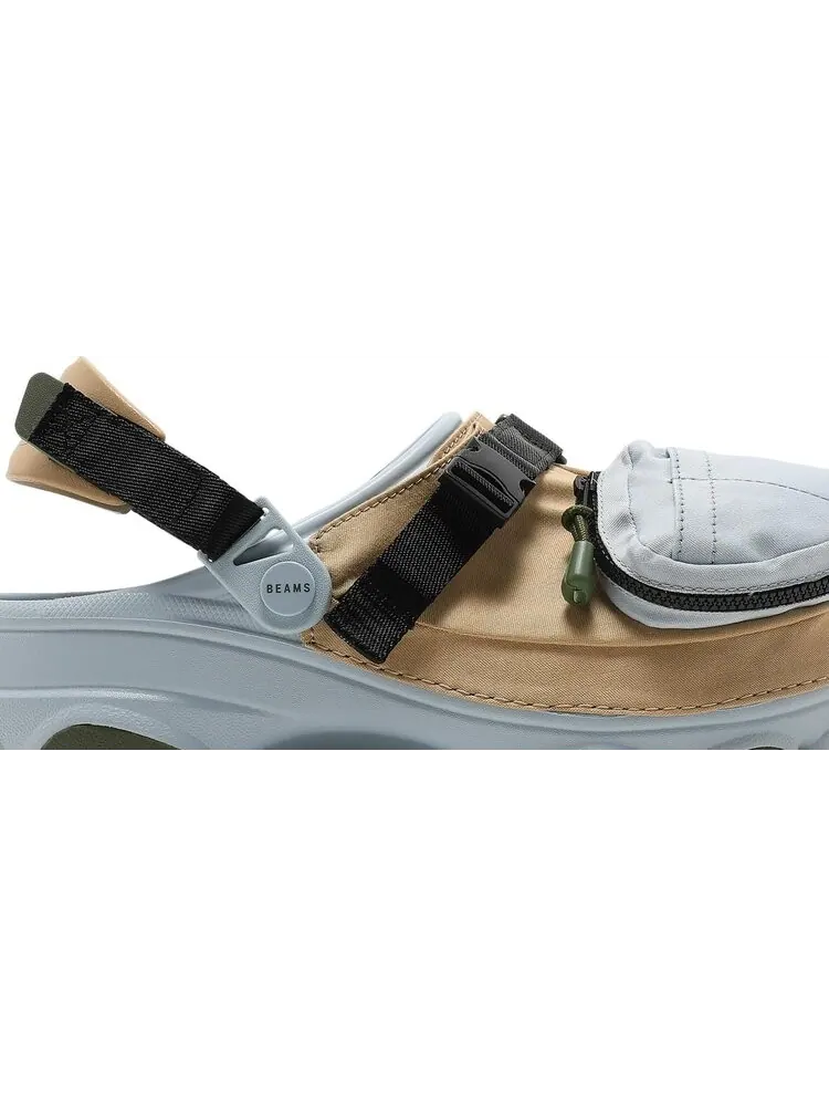 Кроссовки BEAMS x Classic All Terrain Outdoor Clog Grey — изображение 2 из 8, серый